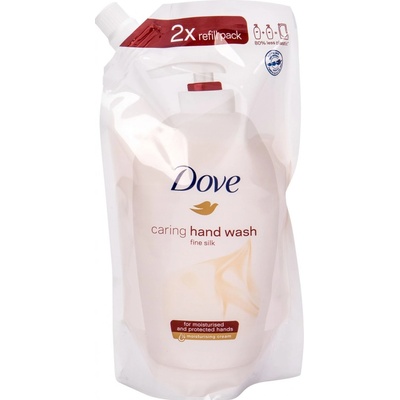 Dove Silk Supreme tekuté mydlo náhradná náplň 500 ml