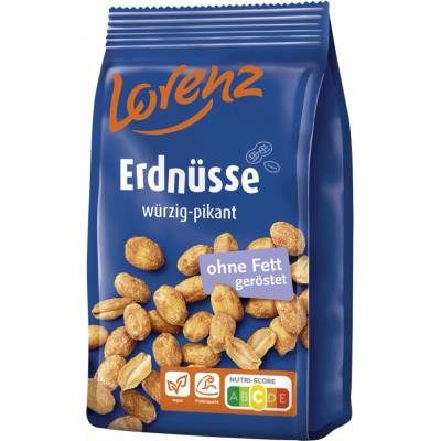 Lorenz Arašidy korenené pikantné 150 g