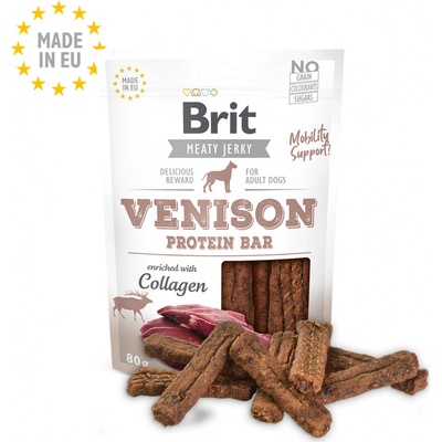 Brit Jerky Venison Protein Bar 80 g