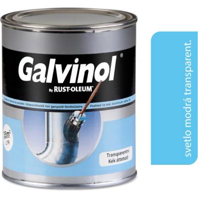 RUST OLEUM GALVINOL základná farba na pozink a na povrchy so zlou priľnavosťou svetlo modrý 5 L