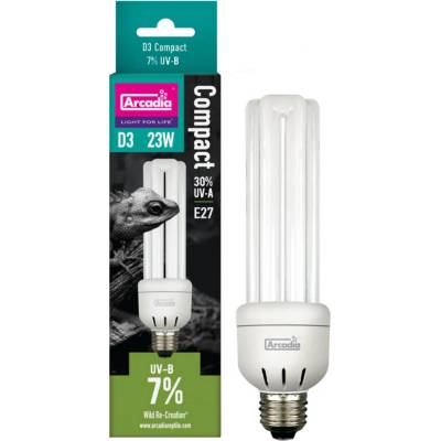 Arcadia D3 Compact Reptile Lamp 23 W 7.0 UVB