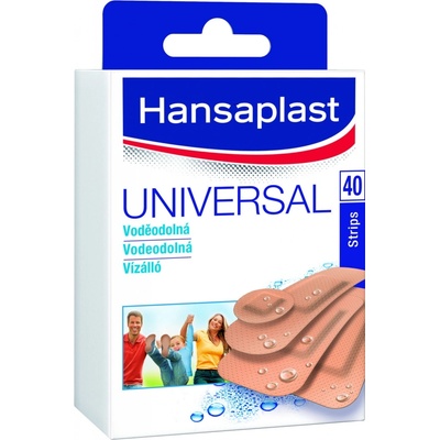 Hansaplast voděodolná náplasť universal 40 ks