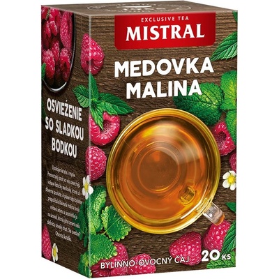 Mistral bylinný Medovka a malina 30 g