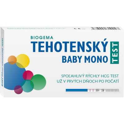 Biogema Baby Test Mono tehotenský test prúžok 1 ks