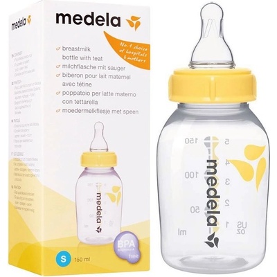 MEDELA Lahvička s dudlíkem vel.S 150ml