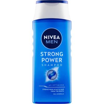 Nivea Strong Power For Men šampón 400 ml
