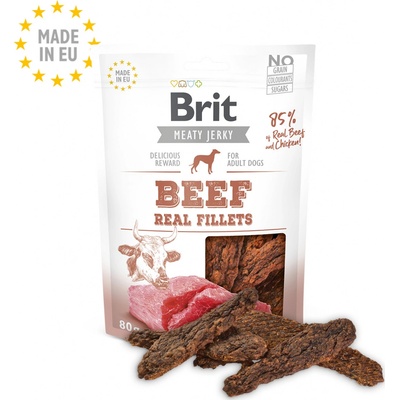 Brit Jerky Beef Fillets 200 g
