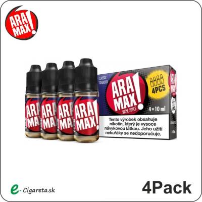 Aramax 4Pack Classic Tobacco 4 x 10 ml 18 mg
