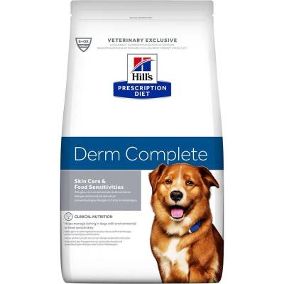 Hill's Prescription Diet Derm Complete Alergia a starostlivosť o kožu pre psov 12 kg