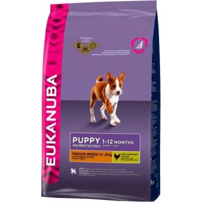 Eukanuba Puppy & Junior Medium Breed 15 kg