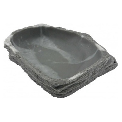 Lucky Reptile Granite XL 18x18x4 cm rohové krmítko