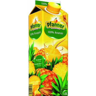 Pfanner Ananasová šťáva 100% 1 l