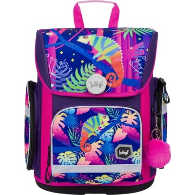 Baagl aktovka Ergo Chameleon fialová 19 l