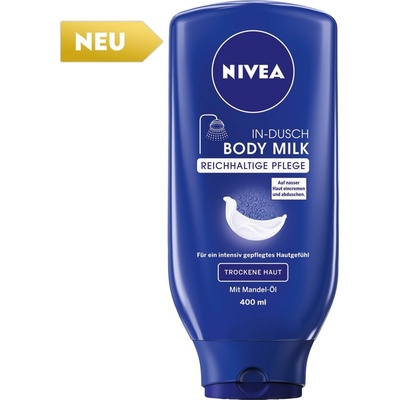 Nivea Nourishing Shower telové mlieko výživné do sprchy 400 ml