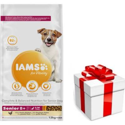 IAMS Dog Senior Small & Medium Chicken 12 kg