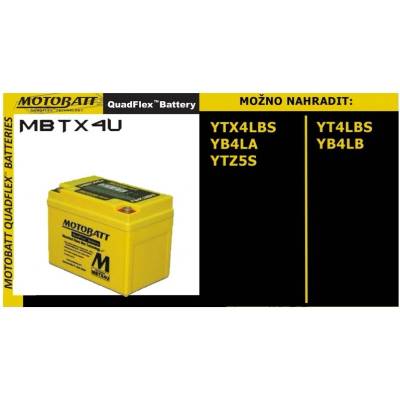Motobatt MBTX4U