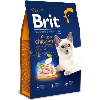 Brit Premium by Nature Cat. Indoor Chicken 8 kg