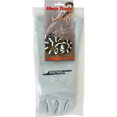 Lucky Reptile Protection Glove grey ochranná rukavice ľavá