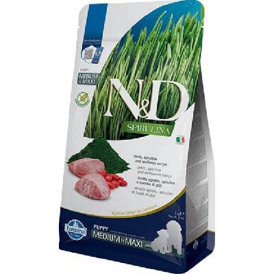 N&D Spirulina Dog Puppy M/L Lamb & Wolfberry 7 kg