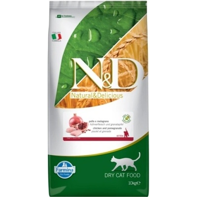 N&D PRIME CAT KITTEN Chicken & Pomegranate 10 kg