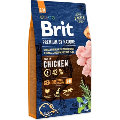 Brit Premium by Nature Senior S + M 8 kg