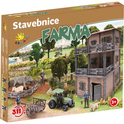 Kids World Stavebnica farma 311 ks