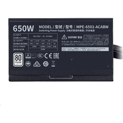 Cooler Master MWE 650 White V2 650W MPE-6501-ACABW-EU