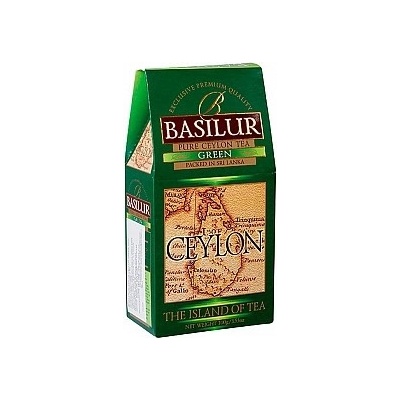 Basilur Island of Tea Ceylon Green papier 100 g