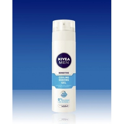 Nivea Men Sensitive Cooling gél na holenie 200 ml