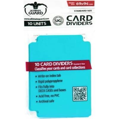 Oddělovače na karty Standard Size zelená