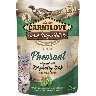 CARNILOVE cat ADULT PHEASANT rasberry 85 g