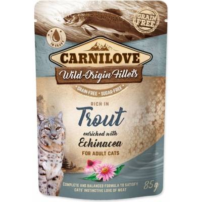 CARNILOVE cat ADULT TROUT echinacea 85 g