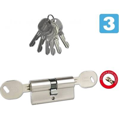 Richter ES.40/40.BSZ.NI s prestupovou spojkou BSZ v bezpečnostnej triede RC3, rozmery vložky 40 / 40