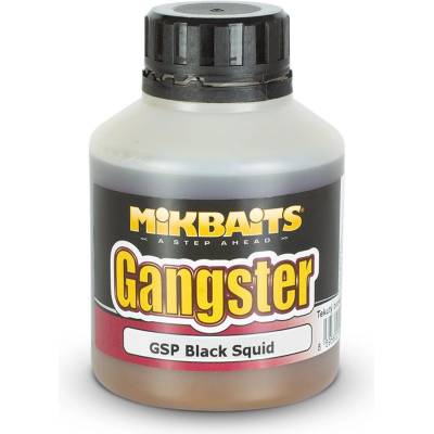 Mikbaits Booster Gangster GSP Black Squid 250 ml