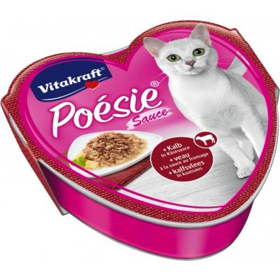 Vitakraft Cat Poésie teľacie v syrovej omáčke 85 g
