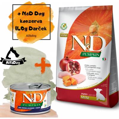 N&D Pumpkin Puppy MINI chicken pomegranate 7 kg