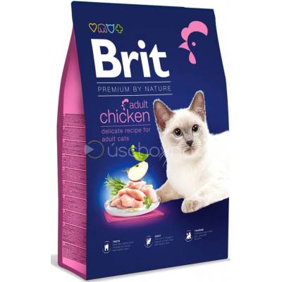 Brit Premium by Nature Cat. Adult Chicken 8 kg