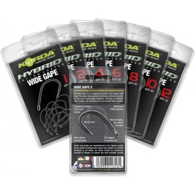 Korda Wide Gape vel.8 10 ks