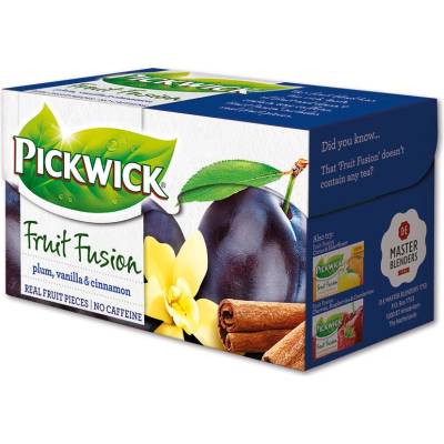Pickwick Švestky s vanilkou a skořicí ovocný čaj 20 x 2 g