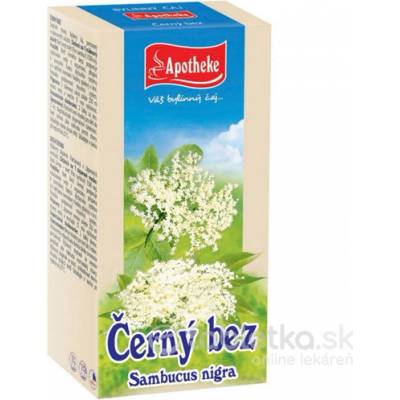 Apotheke čaj BAZA ČIERNA KVET 20 x 1,5 g