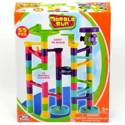 Teddies 23641 Guličková dráha plast 55 ks