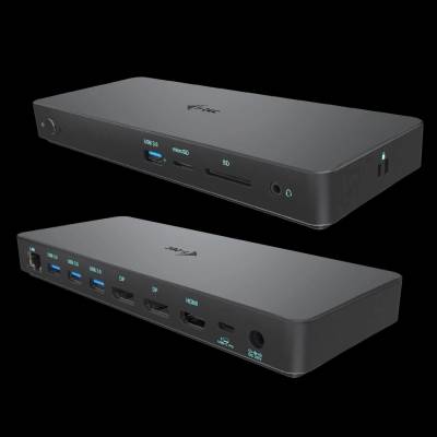 i-Tec USB-C/Thunderbolt Triple Display Docking Station + Power Delivery 100W C31TRIPLEDOCKPDPRO