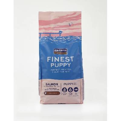 Fish4Dogs malé pre šteniatka Finest losos so sladkými zemiakmi 6 kg