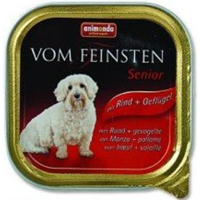 Animonda Vom Feinsten Senior Dog hydina a jahňa 150 g