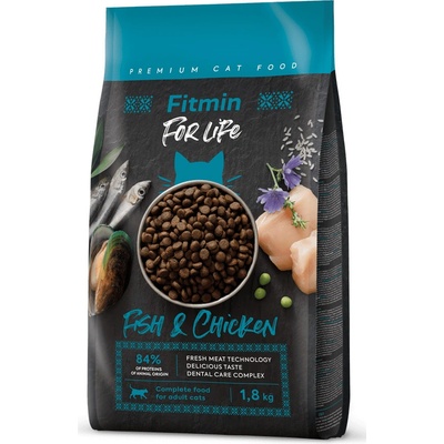 Fitmin cat For Life Adult Fish and Chicken 1,8 kg