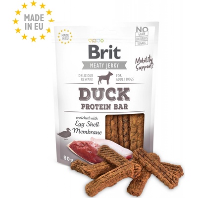 Brit Jerky Duck Protein Bar 80 g