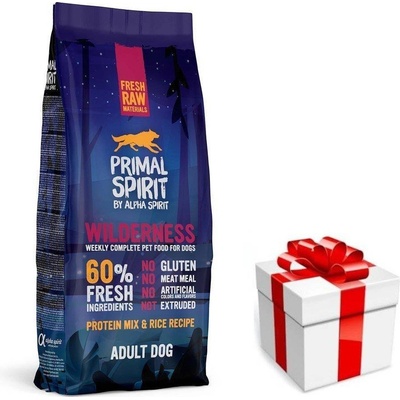 Primal Spirit Dog 60% Wilderness 12 kg