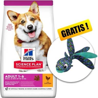 Hill's Science Plan granule pre dospelých psov malých plemien s kuracím 6 kg