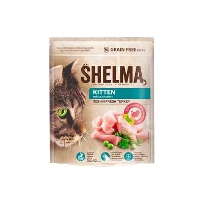SHELMA Kitten s čerstvým morčacím mäsom 0,75 kg