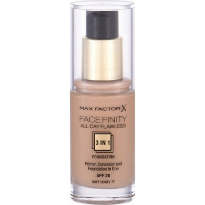 Max Factor Facefinity All Day Flawless make-up 3v1 SPF20 77 soft honey 30 ml